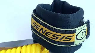 BS Bodyboard Shop | Leash de Bodyboard | Genesis Modelo Silver Pulso | Amarelo