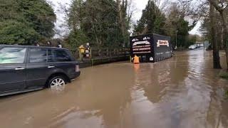 Rufford Ford FLOOD || Storm Eunice || #12