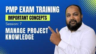 Manage Project Knowledge | Project Management Training 4/7