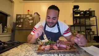 How to cook a Porterhouse Steak by Chef Kelvin Fernandez