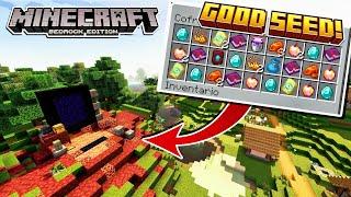  Insane GOD Seed for Minecraft Bedrock 1.21.62!  Best Loot, Unreal Biomes & Hidden Secrets! 