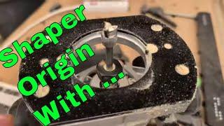 How I use the Shaper Origin and a Pattern Router Bit #woodworking