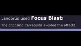 Pokemon Showdown, but if I miss Focus Blast I die inside(and the video ends)