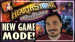 HEARTHSTONE + AUTOCHESS?! = BATTLEGROUNDS