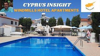 Windmills Hotel Apartments Pernera Cyprus - A Tour Around.