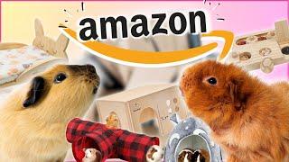 Testing Amazon Guinea Pig Products! 