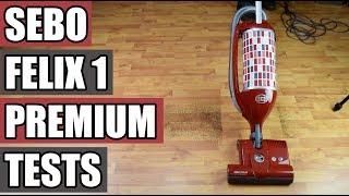 Sebo Felix 1 Upright Vacuum Cleaner REVIEW and TESTS - The Coolest Vacuum Cleaner?