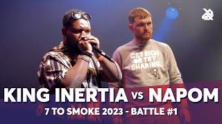 KING INERTIA  vs NaPoM  | GRAND BEATBOX BATTLE 2023: 7 TO SMOKE | Battle 1