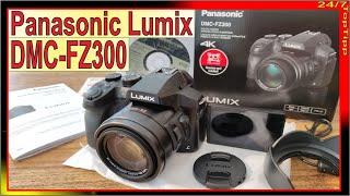 Panasonic Lumix DMC-FZ300  4K Bridgekamera [ Unboxing erster Eindruck ] klappbares Display 4K Video