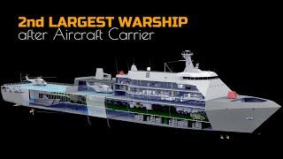 MEGA BUILD! The Royal Navy creates New 2nd Largest Warships after its Aircraft carriers