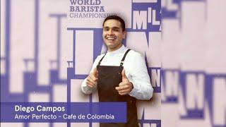 Champion Diego Campos, Colombia ( Final Round ) - 2021 World Barista Championship