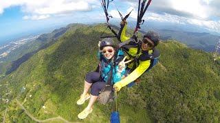 Paragliding on Kokol Hill