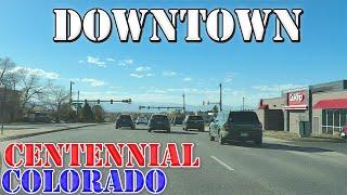 Centennial - Colorado - 4K Downtown Drive