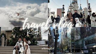 KOREA TRAVEL VLOGDAY 1 PART 1//MYEONGDONG STREET FOOD//SEOUL KOREA