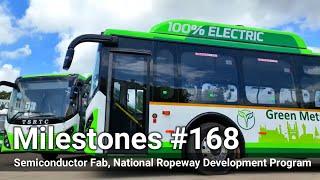 800,000 Electric buses, USD 11.09 Billion Semiconductor Fab Plant under construction in India