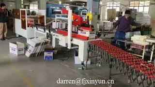 Hand towel paper box packing machine