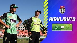 Melbourne Stars v Sydney Thunder Match Highlights | #BBL14