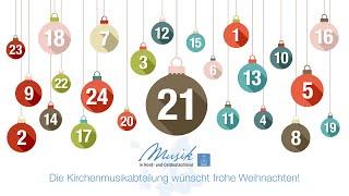 Das 21. Türchen des "Musikalischen Adventskalenders 2024" der Gebietskirche Nord- und Ostdeutschland