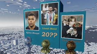 FIFA World Cup Golden Ball Winners 1982-2022 (60fps)   #SimpleData #Comparison