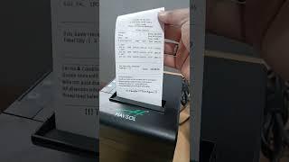 Customization with receipt thermal printer setup in marg erp #margerp #margerpsoftware #margsoftware