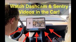 Tesla Software Update 2020.12. 5 with Dashcam Viewer