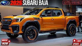 2025 Subaru Baja Review – Unveiling the Next Big Thing!