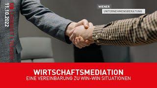 UBconnect.meet | Wirtschaftsmediation | 11.10.2022 | Teaser