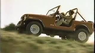 1983 AMC Jeep CJ Commercial