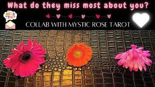 Pick A Card  Intuitive FLOWER Reading  What They MISS MOST About YOU?Collab With @mysticrose123