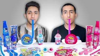 Pink Food Vs Blue Food Challenge Winner Gets Rs 50,000 Cash !