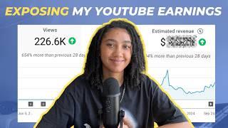 EXACTLY How Much YouTube Paid Me My First Month Monetized | YouTube Analytics & Earnings Revealed