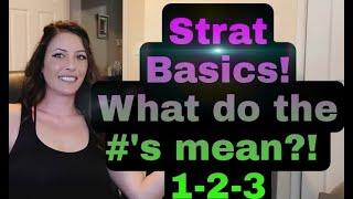 #TheStrat Basics. As easy as 1-2-3!