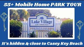 TOUR Hidden Mobile Home PARK on Florida Gulf Coast in Nokomis