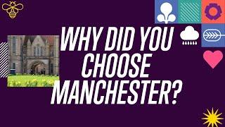 Why Manchester? Student Aidan asked students why they chose to study at The University of Manchester