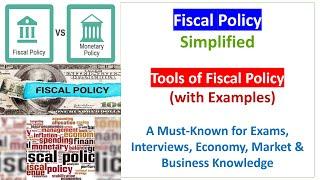 Fiscal Policy Explained: Tools, Types & Impact on Economy |