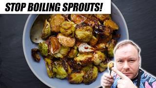 Air Fryer Brussels Sprouts That DON'T SUCK!