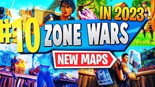 TOP 10 Best ZONE WARS Maps In 2023 | Fortnite Zone Wars Map CODES 2023