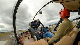 Robinson Helicopter R66 Turbine Full Down Autorotation