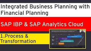 1 TRANSFORMATION with SAP IBP and SAP Analytics Cloud (SAC)