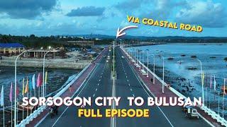 Amazing Road from Sorsogon City to Bulusan Volcano