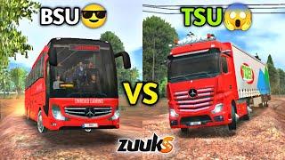 Best Comparison Between Bus Simulator Ultimate With Truck Simulator Ultimate by Zuuks Games