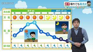 【ビシバシ天気】あす17日晴れても風冷え（2025/1/16 17:25放送）