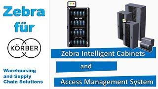 Zebra Intelligent Cabinets with Zebra Access Management System (ZAM)