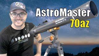 Celestron AstroMaster 70az - Review, Assembly, & Testing