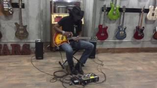 Visiting Knaggs dealer Rebel Guitars in Alabama Fractal Audio AX8