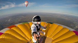 Weltrekord auf Heißluftballon - 4.016 Meter über der Erde | AFP