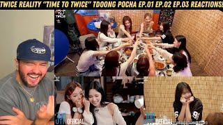 TWICE REALITY "TIME TO TWICE" TDOONG POCHA EP.01 EP.02 EP.03 Reactions!