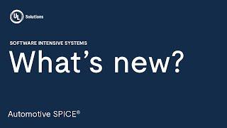 Automotive SPICE 4.0: What's new?