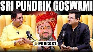 Unplugged FT. Sri Pundrik Goswami| About Radha Rani, Thakur Ji , Karma, Vrindavan, Ramlalla, Karma.