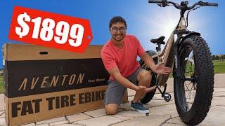 This Fat Tire Ebike is Rugged! Aventon Aventure Unboxing & Ride